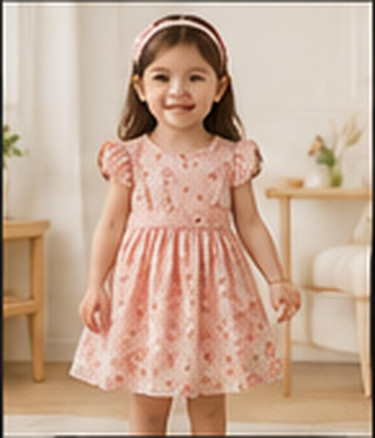 Daisy Bloom Cotton Frock